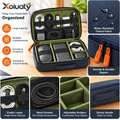 Xoiuaty™ Double-Layer Travel Tech Organizer branded main image