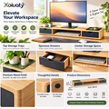 Xoiuaty™ Monitor Riser with Storage branded main image